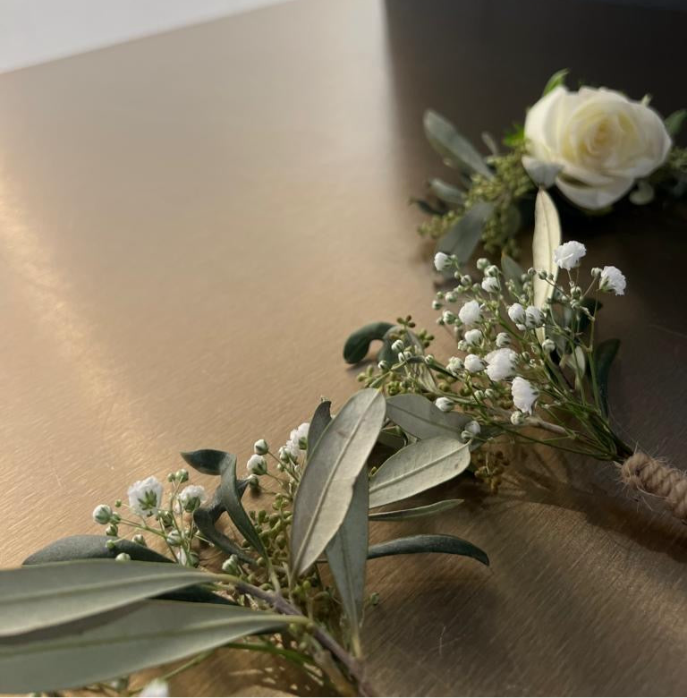 Corsage set - Olive Pearl Majesty