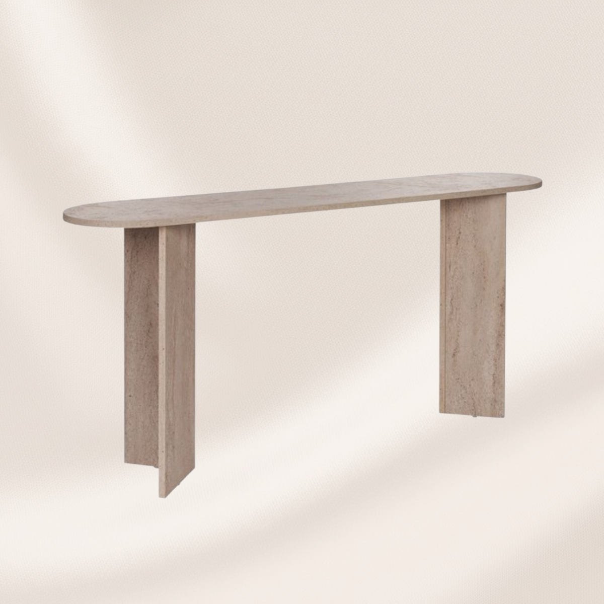 Verhuur - Consoletafel - Travertine