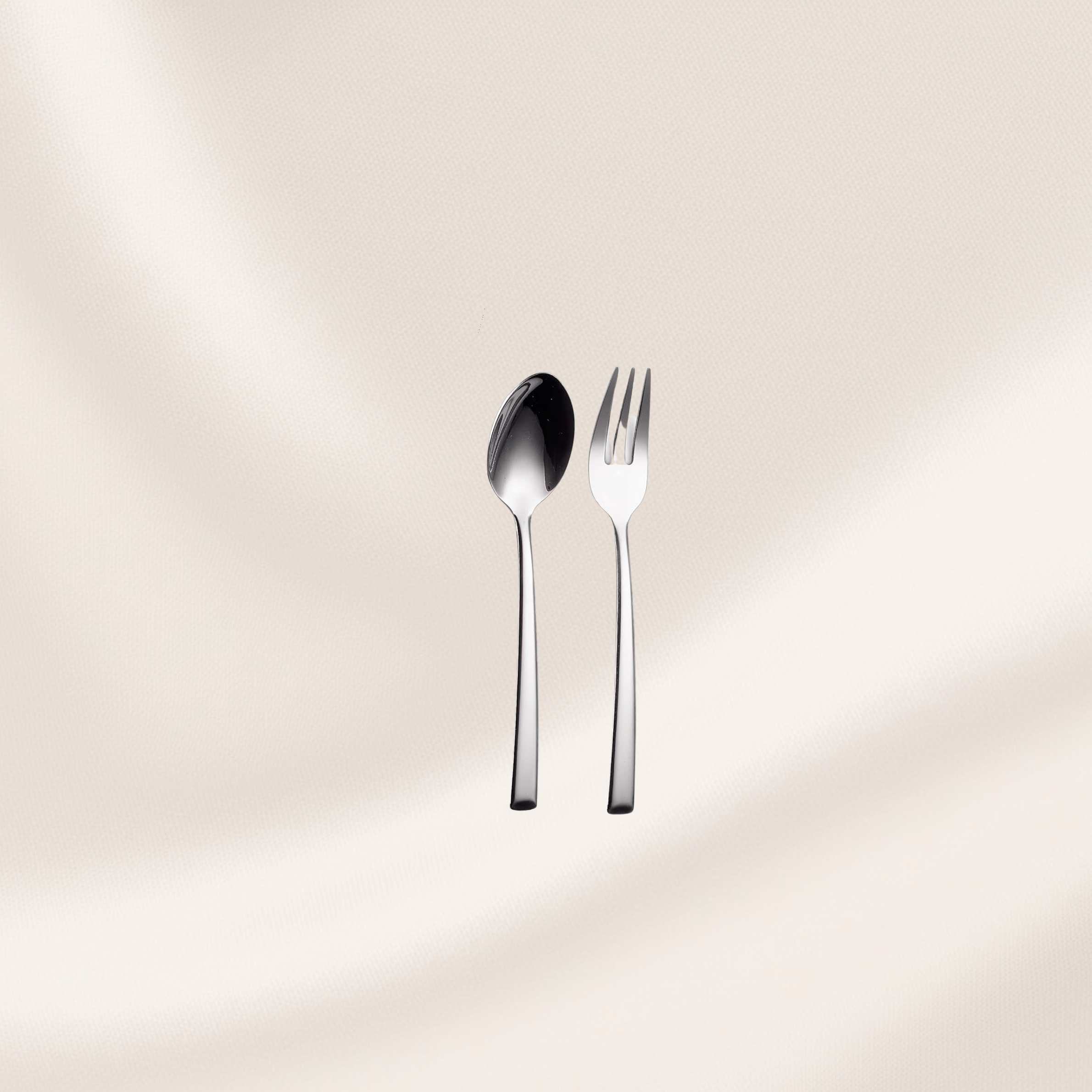 Verhuur - Bestekset dessert - Zilver