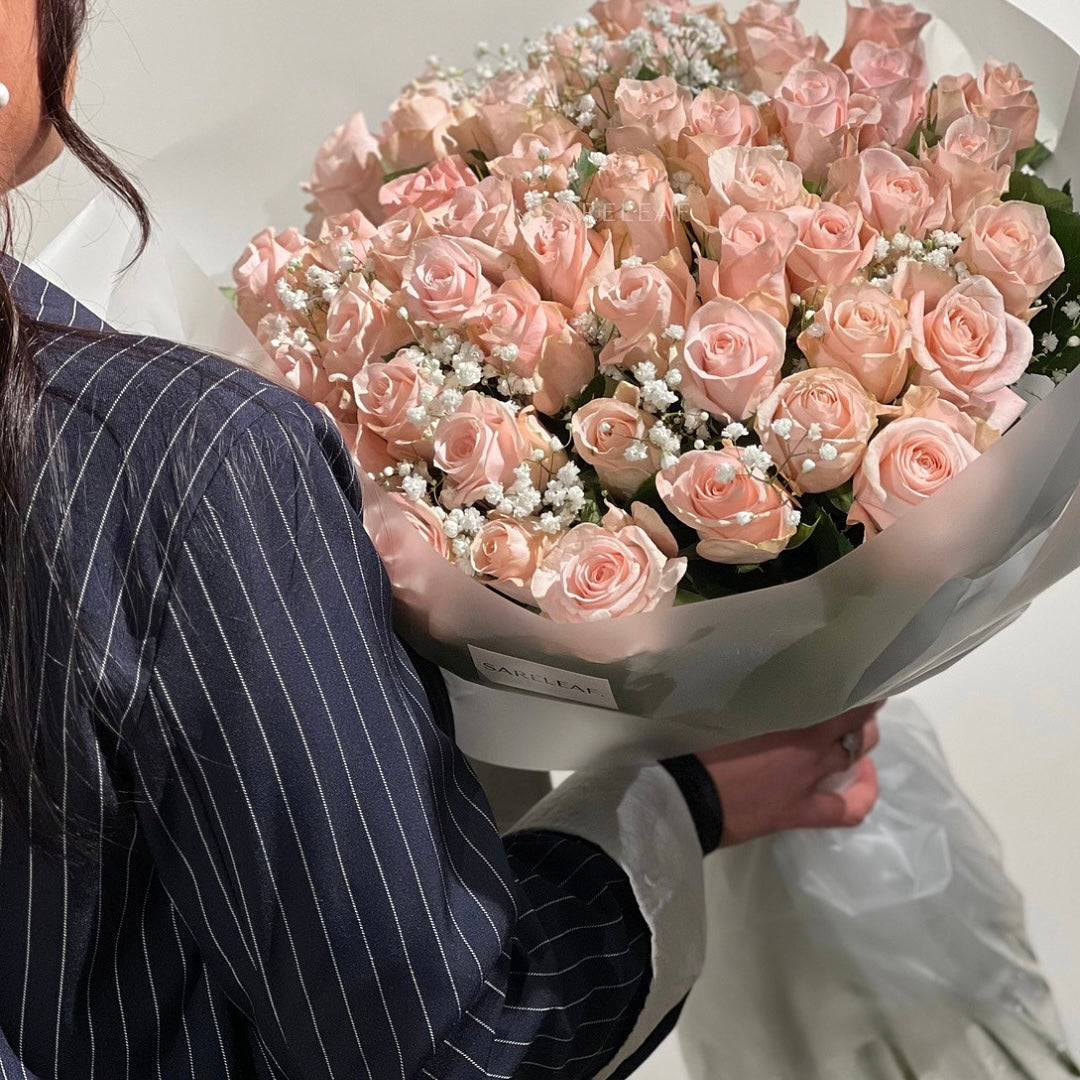 Rozenboeket - Sweet Blush